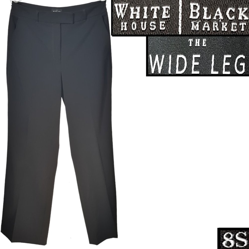 Black "The Wide Leg" dress pants
